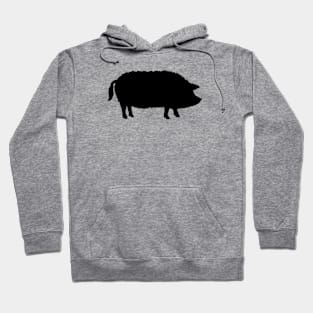 Mangalitsa Pig Silhouette Hoodie